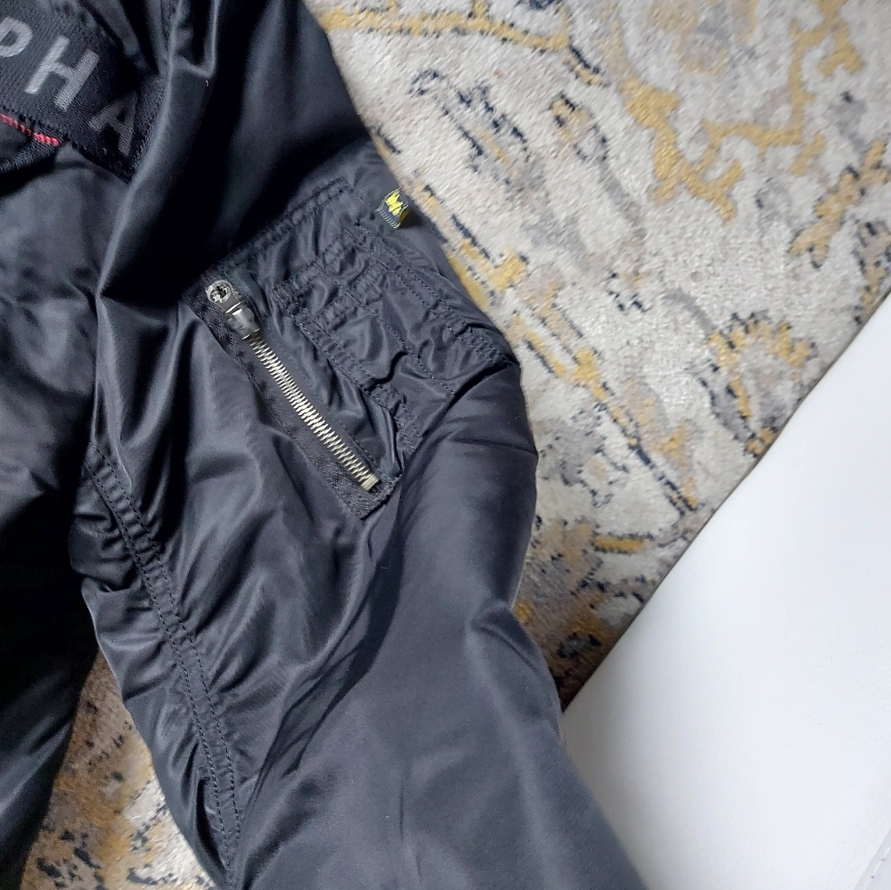 Alpha Industries Bomber Jacket. - Picture 4 of 5